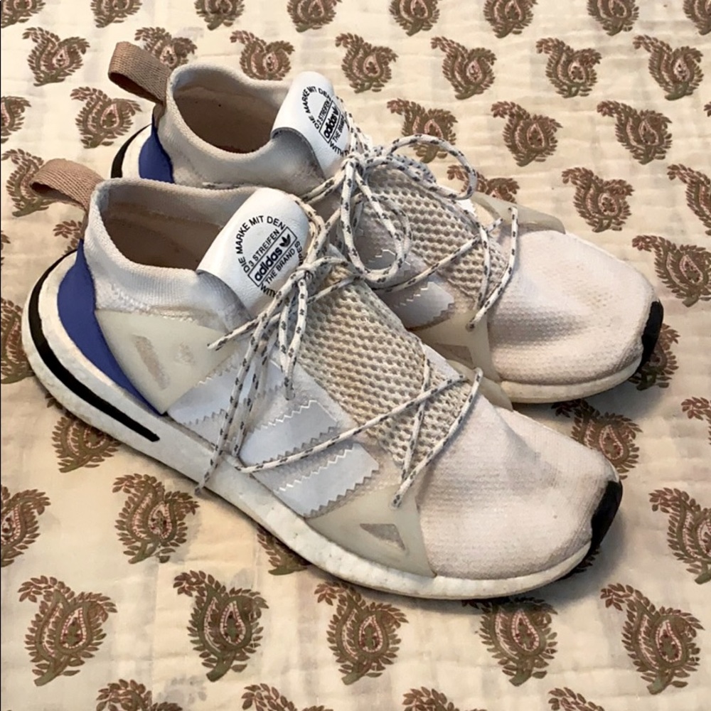 Adidas cloud foam sneakers.